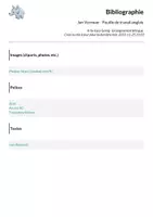 Aperçu - Feuilles d'exercices - Jan Vermeer - Feuille de travail anglais - Page 1