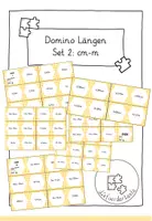Vorschau - Spiele - Domino Längen: Zentimeter und Meter - Deckblatt