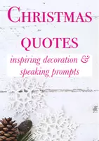 Vorschau - Stationenlernen - Christmas English quotes kostenlos - Deckblatt