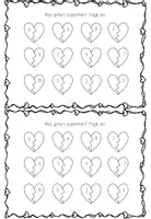 Vorschau - Arbeitsblätter - Verliebte Zahlen - Miniheft für die 1. Klasse (inkl. Tafelmaterial) #edukiknaller2021 - Seite 3