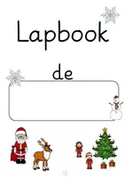 Vorschau - Arbeitsblätter - Lapbook La fête de Noel - Seite 1