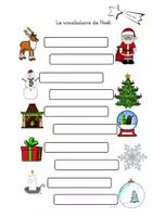 Vorschau - Arbeitsblätter - Lapbook La fête de Noel - Seite 3