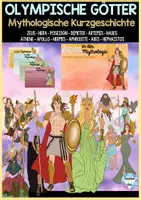 Vorschau - Unterrichtsreihen - Griechische Götter - Mythologie 12x Sagen (Kurzgeschichten) - Lesen & Lernen - Deckblatt
