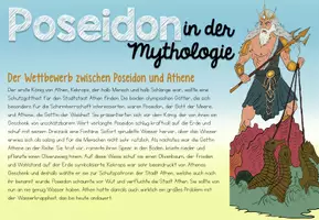 Vorschau - Unterrichtsreihen - Griechische Götter - Mythologie 12x Sagen (Kurzgeschichten) - Lesen & Lernen - Seite 3