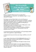 Vorschau - Unterrichtsreihen - Weihnachten - Jesus ist das Licht der Welt - Seite 1