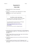 Vorschau - Test - Klassenarbeit mit EHZ - Klasse 5-6 - Fabeln - untersuchen und selbst schreiben - Seite 3