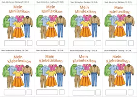 Vista previa - Unidades / Secuencias / Situaciones de Aprendizaje - Mini Léxico "Kleidung" en Alemán e Inglés - Portada
