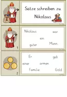 Vorschau - Arbeitsblätter - Freiarbeitspaket zu Nikolaus im Anfangsunterricht - Seite 1