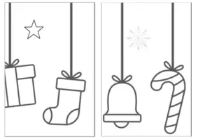 Vorschau - Mal- und Bastelvorlagen - Kooperatives Poster/Bild Weihnachten - Seite 2