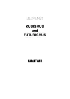 Vorschau - Lehrwerke/Schulbücher - Kubismus und Futurismus - Stilkunde im Kunstunterricht - Seite 1