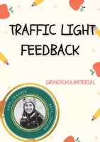 Vorschau - Poster - Feedback-Ampel (Englisch) - Deckblatt