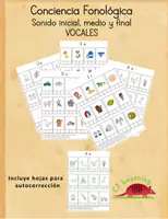 Vista previa - Unidades / Secuencias / Situaciones de Aprendizaje - Conciencia Fonológica - Vocales - Portada
