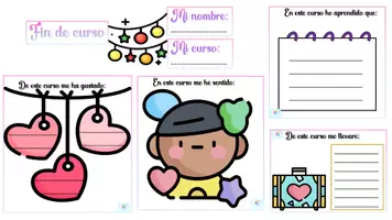 Vista previa - Hojas de trabajo - FIN DE CURSOS - Portada