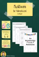 Vorschau - Arbeitsblätter - Grundlagen der Musiktheorie . der Violinschlüssel für Gemeinschaftsschulen - Deckblatt