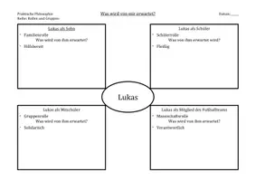 Vorschau - Arbeitsblätter - Spielen wir nur Theater? - Die Soziale Rolle - Seite 3
