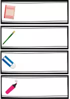 Aperçu - Cartes / Images - Atelier individuel de manipulation rentrée - ardoise mots images - Page 3