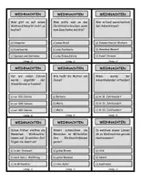 Vorschau - Aufgabenkarten - QUIZ zum Sachunterricht - Weihnachten / Advent / Brauchtum - Seite 2