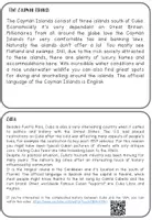 Vorschau - Stationenlernen - Caribbean Islands - Read, Write, Talk - Karibik Paket - Seite 3