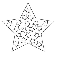 Vorschau - Mal- und Bastelvorlagen - Fensterbilder Sterne Weihnachten - Seite 3