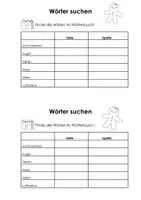 Vorschau - Arbeitsblätter - Miniheft Wörterbuch Weihnachten, Klasse 2 - Seite 3