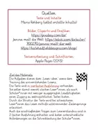Vorschau - Arbeitsblätter - Leseverstehen trainieren am Thema Winter/Weihnachten - Seite 1