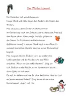 Vorschau - Arbeitsblätter - Leseverstehen trainieren am Thema Winter/Weihnachten - Seite 3
