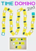 Vorschau - Spiele - Time domino 2in1 - Deckblatt