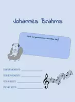 Aperçu - Feuilles d'exercices - Johannes Brahms - Feuille de travail - Page de couverture