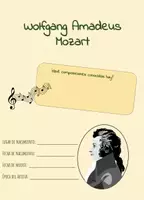 Aperçu - Feuilles d'exercices - Wolfgang Amadeus Mozart - Feuille de travail - Page de couverture