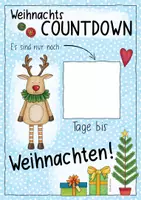 Vista previa - Manualidades / Dibujos para colorear - Weihnachten / Weihnachtsferien - Post-It Countdown - página 3
