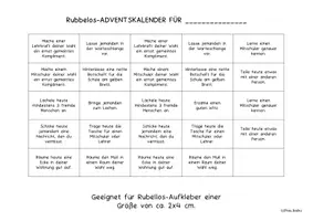 Vorschau - Anderer Materialtyp - Adventskalender Nimm & Gib für die Oberstufe Last-Minute - Seite 3