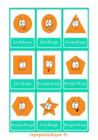 Aperçu - Apprentissages en autonomie - Imagier couleurs et formes - Page 2