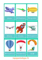Aperçu - Apprentissages en autonomie - Imagier transports - Page de couverture