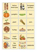 Vista previa - Unidades / Secuencias / Situaciones de Aprendizaje - THANKSGIVING English / Inglés worksheets - página 1