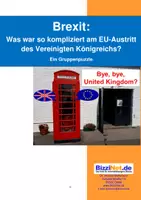 Vorschau - Arbeitsblätter - Gruppenpuzzle: Was war so kompliziert am Brexit? - Deckblatt