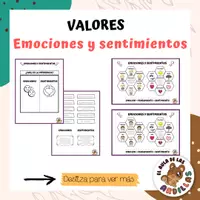 Vista previa - Unidades / Secuencias / Situaciones de Aprendizaje - EMOCIONES Y SENTIMIENTOS - Portada
