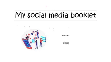 Vorschau - Arbeitsblätter - My social media booklet - Miniheft - Seite 2