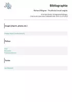 Aperçu - Feuilles d'exercices - Richard Wagner - Feuille de travail anglais - Page 1