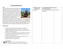Vorschau - Arbeitsblätter - Die kleine Lok - Klanggeschichte - Seite 1