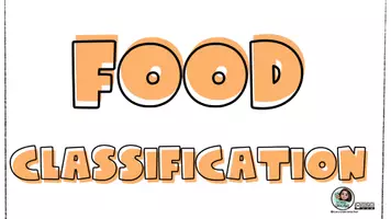 Vista previa - Juegos / Gamificación - FOOD CLASSIFICATION - Portada