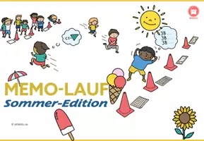Vorschau - Spiele - Memo-Lauf für den Sportunterricht –Gedächtnis-Lauf Sommer Edition - Seite 1