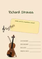 Aperçu - Feuilles d'exercices - Richard Strauss - Feuille de travail - Page de couverture
