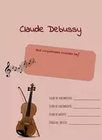 Aperçu - Feuilles d'exercices - Claude Debussy - Feuille de travail - Page de couverture