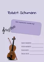 Aperçu - Feuilles d'exercices - Robert Schumann - Feuille de travail - Page de couverture