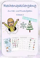 Vorschau - Spiele - Rechenspaziergang zu Additions- und Multiplikationsaufgaben - differenziert - Deckblatt