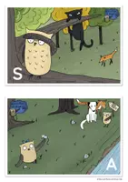Vorschau - Arbeitsblätter - Brown Owl's Birthday Tea - STORY WALK - Seite 3