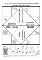 Vorschau - Mal- und Bastelvorlagen - flores de primavera comecocos Spiel Spanisch (Frühblüher) - Seite 3