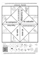 Vorschau - Mal- und Bastelvorlagen - Navidad (Weihnachten) comecocos Spiel Spanisch - Seite 3