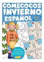 Vista previa - Manualidades / Dibujos para colorear - Comecocos INVIERNO juego Español - Portada
