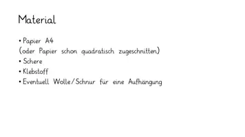 Vorschau - Mal- und Bastelvorlagen - Papiersterne/ Schneeflocken aus Papier gestalten - Seite 1